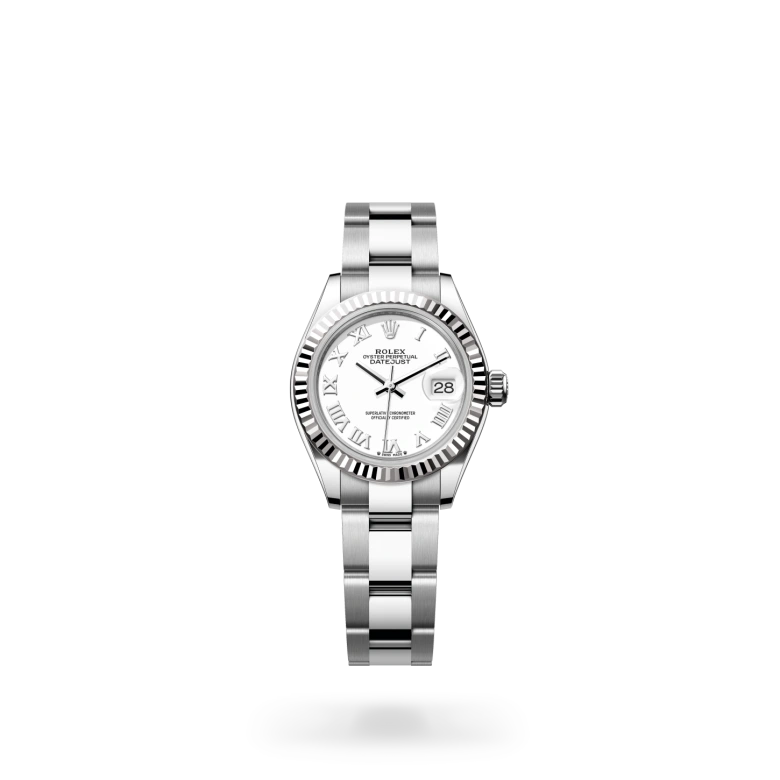 Rolex Lady-Datejust腕錶白色黃金鋼（蠔式鋼與白色黃金的組合）款，M279174-0020 - 永新鐘錶