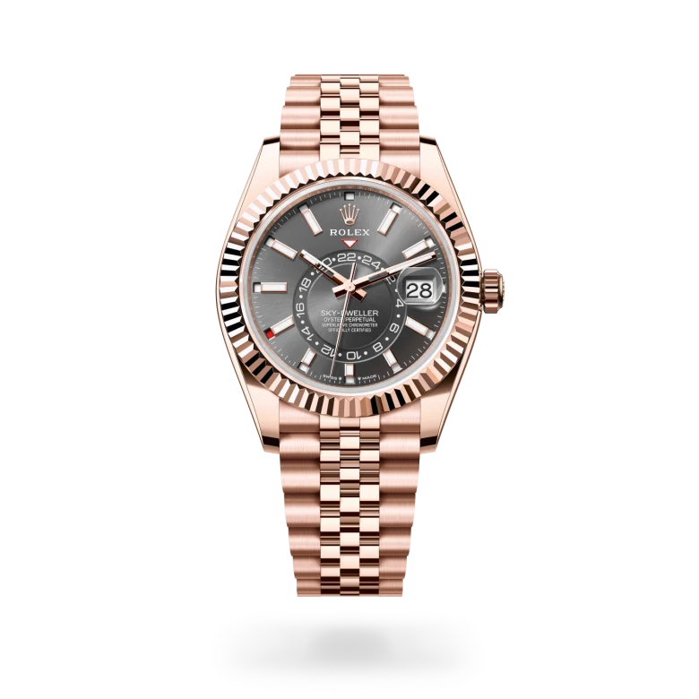 Rolex Sky-Dweller腕錶18K永恒玫瑰金款,M336935-0008 - 永新鐘錶