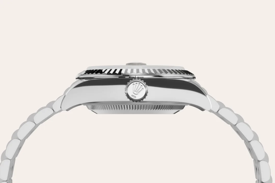 白色黃金鋼 - 永新鐘錶