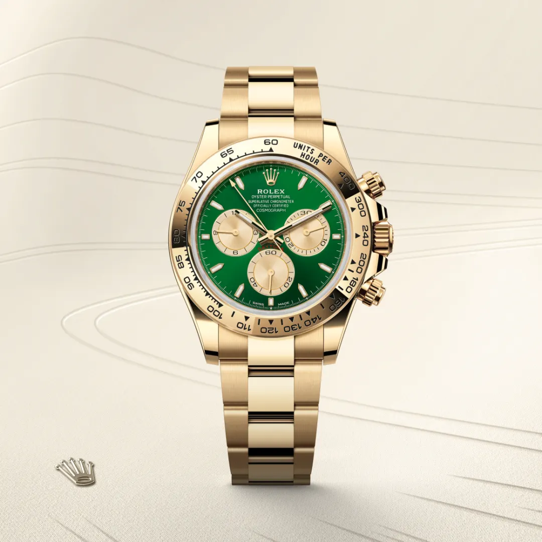 Rolex Cosmograph Daytona腕錶18K黃金款，M126508-0008 - 永新鐘錶