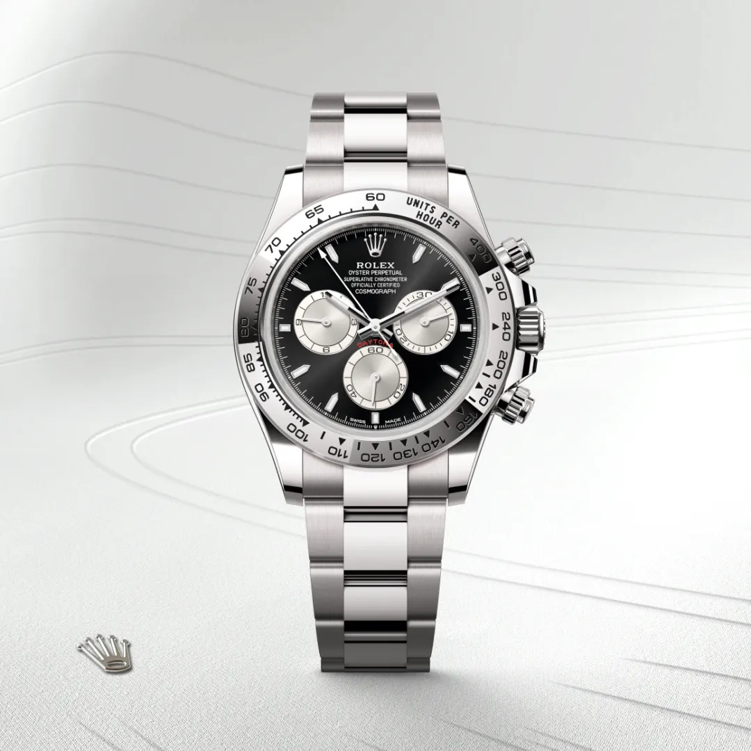 Rolex Cosmograph Daytona腕錶18K白色黃金款，M126509-0001 - 永新鐘錶