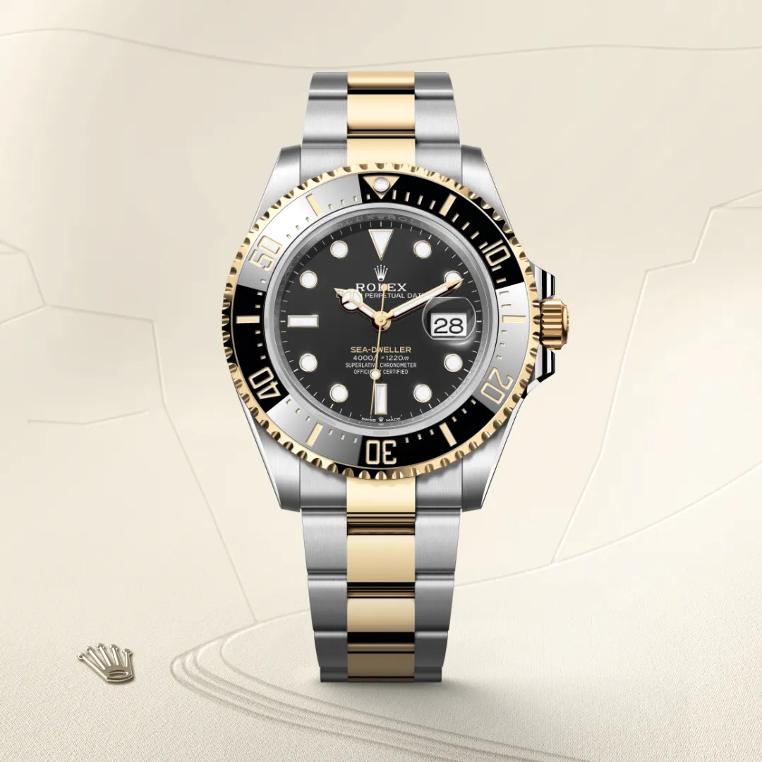 Rolex Sea-Dweller腕錶黃金鋼（蠔式鋼與黃金的組合）款，M126603-0001 - 永新鐘錶