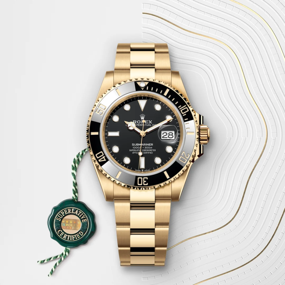 Rolex Submariner Date腕錶18K黃金款，M126618LN-0002 - 永新鐘錶