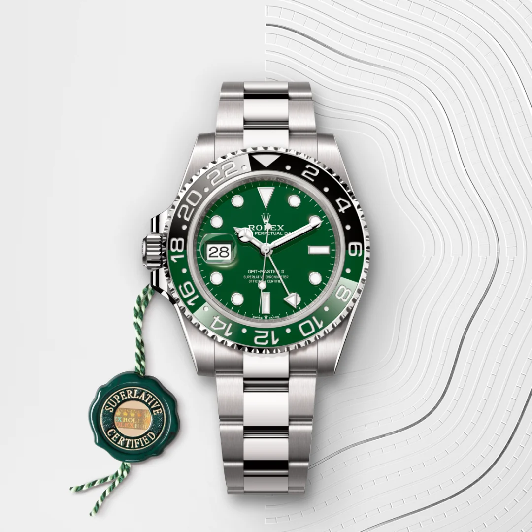 Rolex GMT-Master II腕錶18K白色黃金款，M126729VTNR-0001 - 永新鐘錶