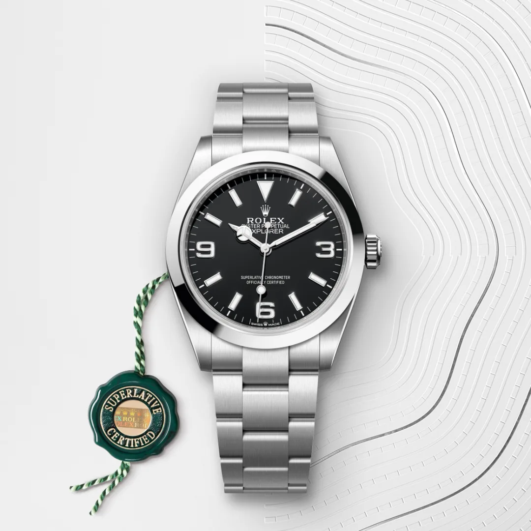 Rolex Explorer 40腕錶蠔式鋼款，M224270-0001 - 永新鐘錶
