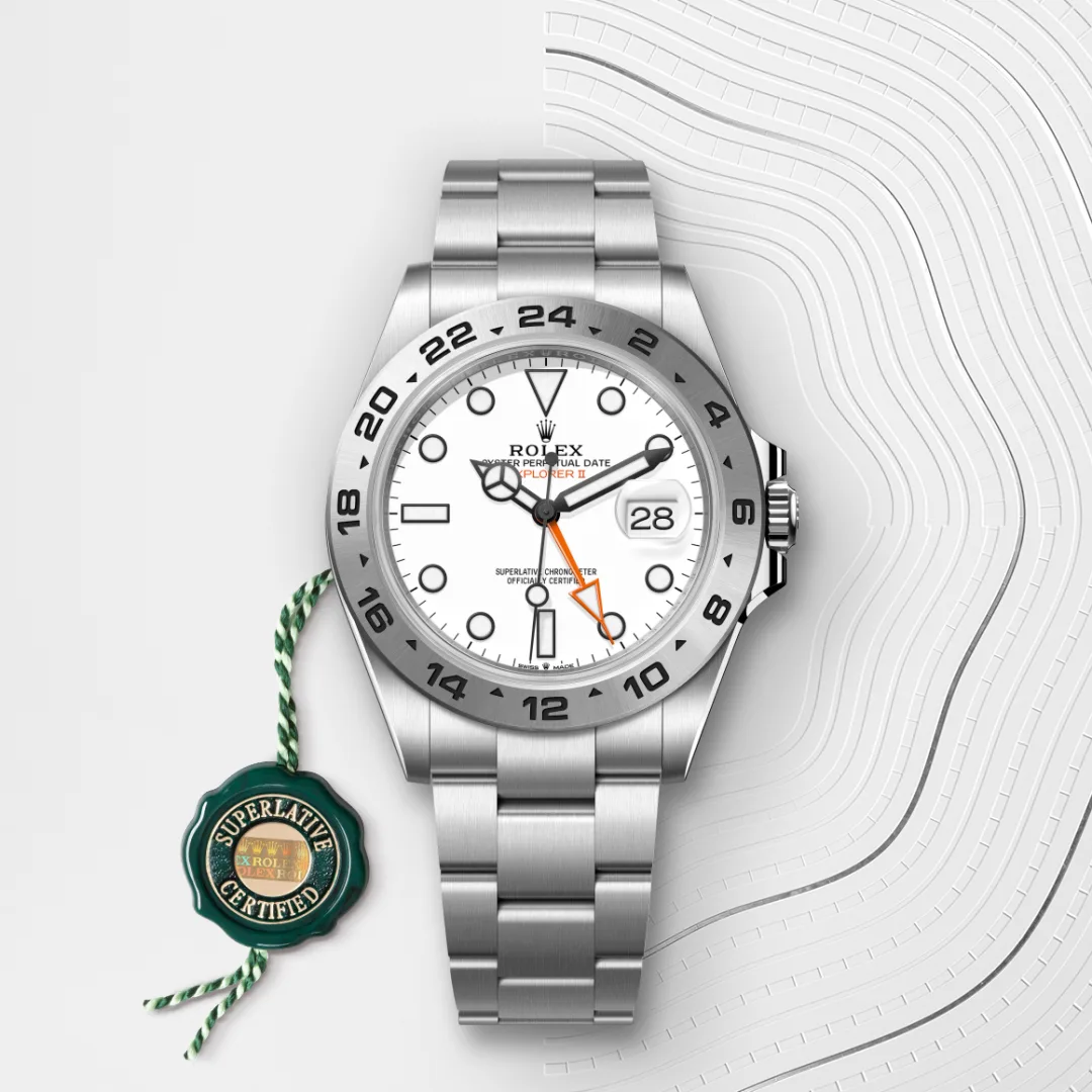 Rolex Explorer II腕錶蠔式鋼款,M226570-0001 - 永新鐘錶