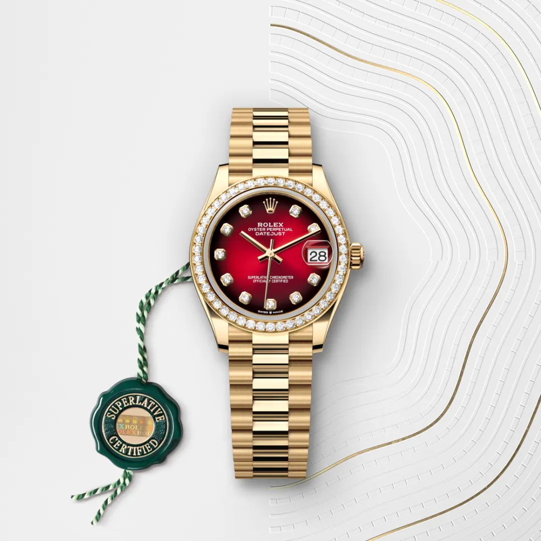 Rolex Datejust 31腕錶18K黃金款，M278288RBR-0041 - 永新鐘錶