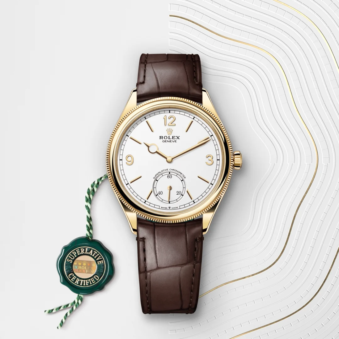 Rolex 1908腕錶18K黃金款,M52508-0006 - 永新鐘錶