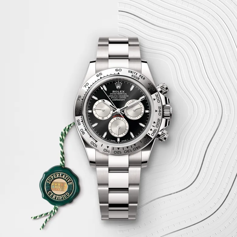 Rolex Cosmograph Daytona腕錶18K白色黃金款，M126509-0001 - 永新鐘錶
