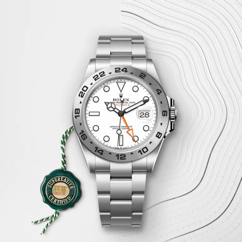 Rolex Explorer II腕錶蠔式鋼款,M226570-0001 - 永新鐘錶