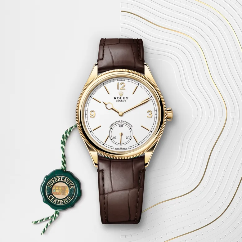 Rolex 1908腕錶18K黃金款,M52508-0006 - 永新鐘錶
