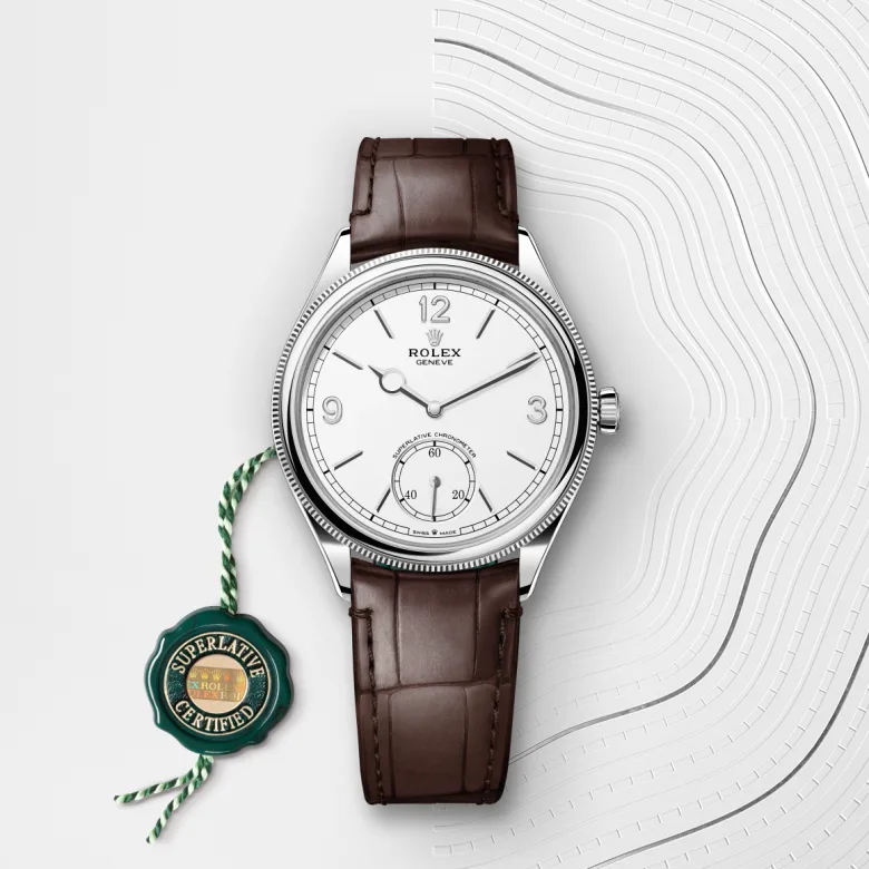 Rolex 1908腕錶18K白色黃金款,M52509-0006 - 永新鐘錶