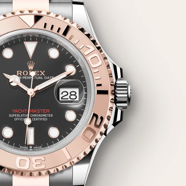 Rolex Yacht-Master 40腕錶永恒玫瑰金鋼（蠔式鋼與永恒玫瑰金的組合）款，M126621-0002 - 永新鐘錶