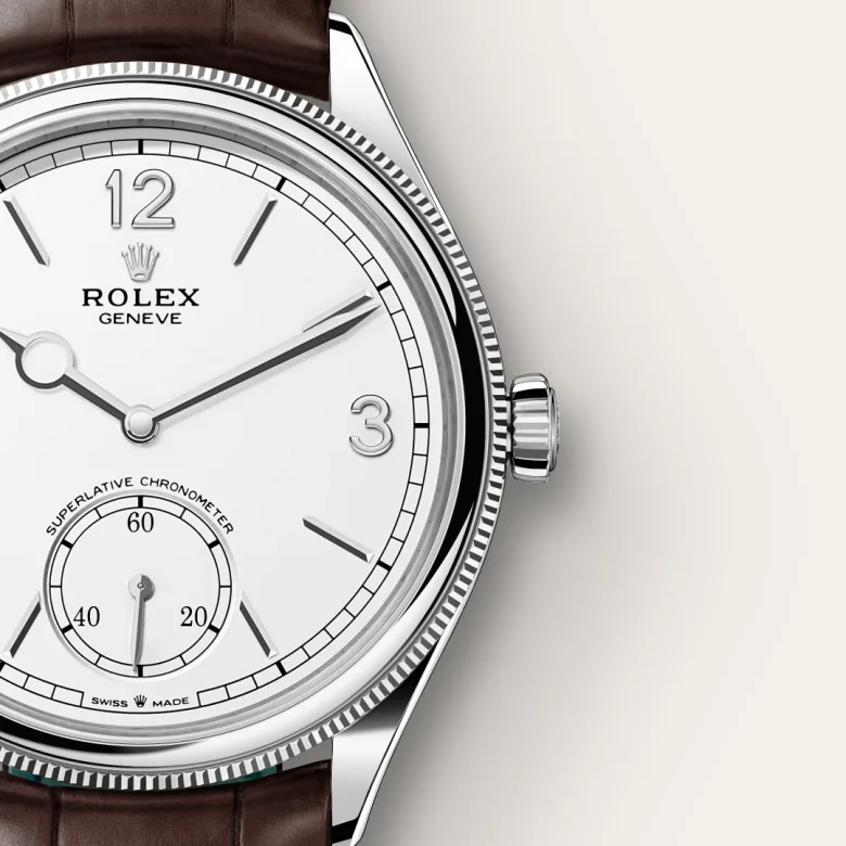 Rolex 1908腕錶18K白色黃金款,M52509-0006 - 永新鐘錶