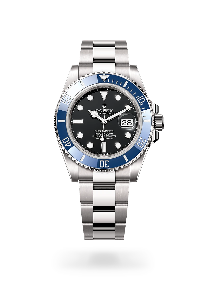 Rolex Submariner Date 腕錶 蠔式，41毫米，白色黃金，M126619LB-0003 - 永新鐘錶