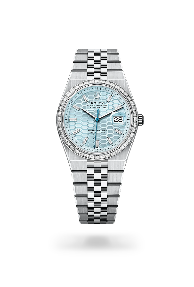 Rolex Land-Dweller 36 腕錶 蠔式，36毫米，鑽石及鉑金，M127286TBR-0001 - 永新鐘錶