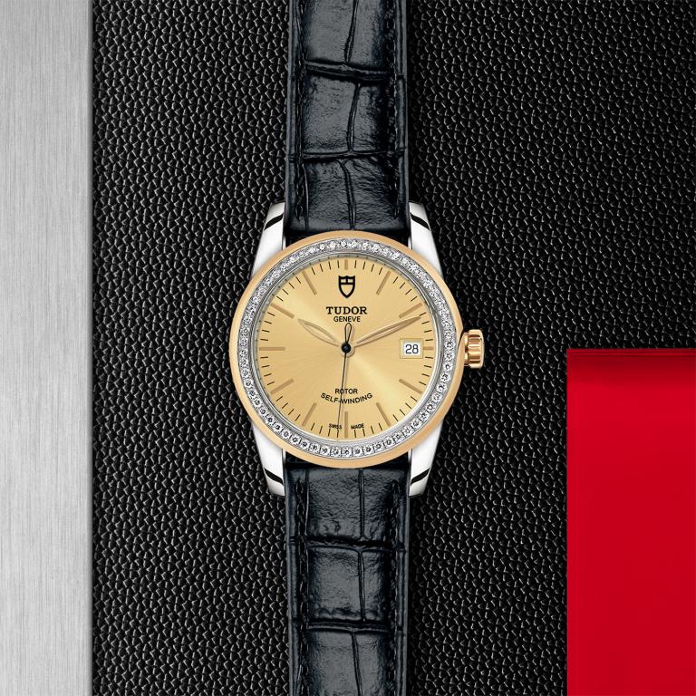 TUDOR Glamour Date slide 1