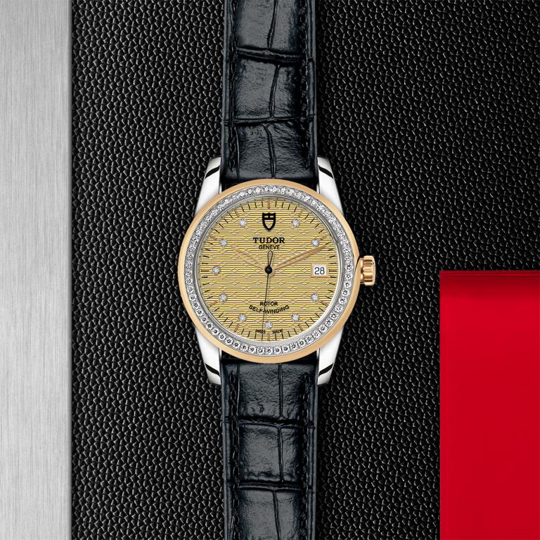 TUDOR Glamour Date slide 1