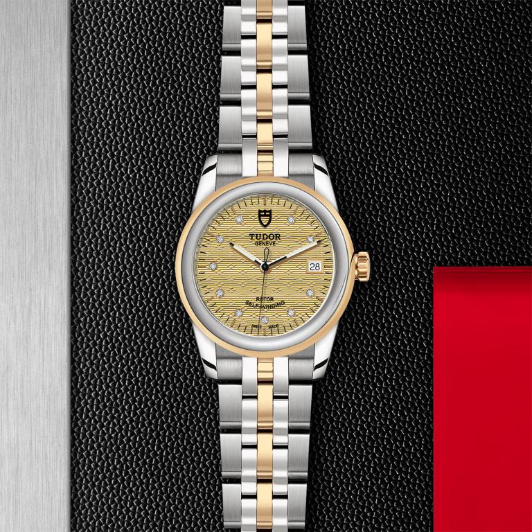 TUDOR Glamour Date slide 1