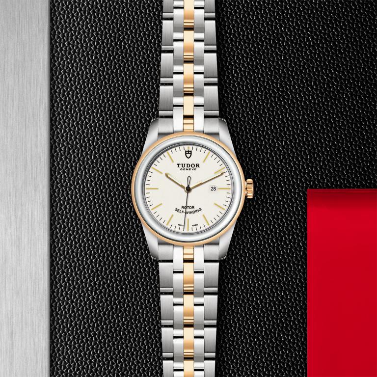 TUDOR Glamour Date slide 1