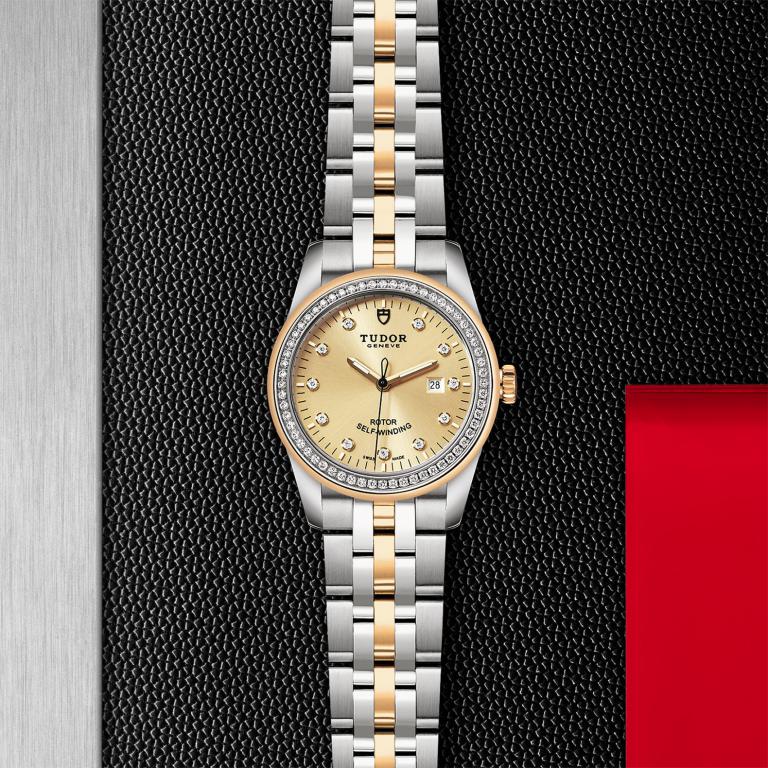 TUDOR Glamour Date slide 1