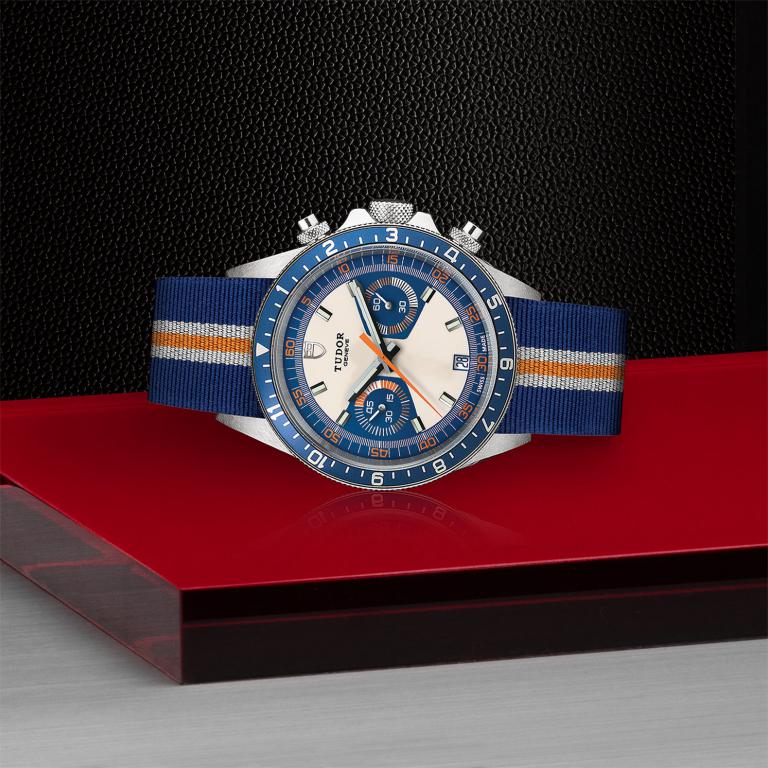 TUDOR Heritage Chrono Blue slide 1