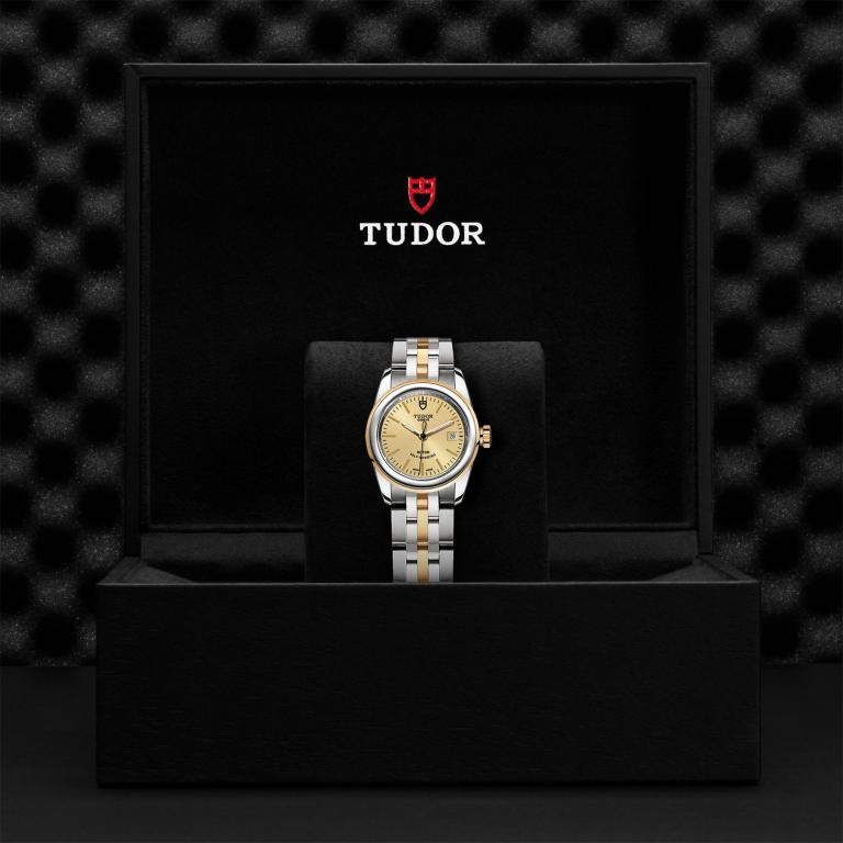 TUDOR Glamour Date slide 1