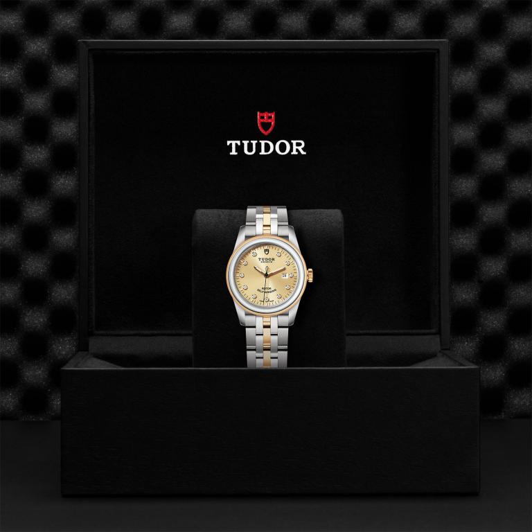 TUDOR Glamour Date slide 1