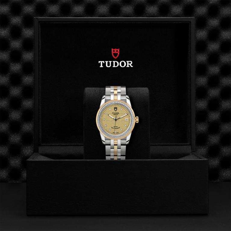 TUDOR Glamour Date slide 1