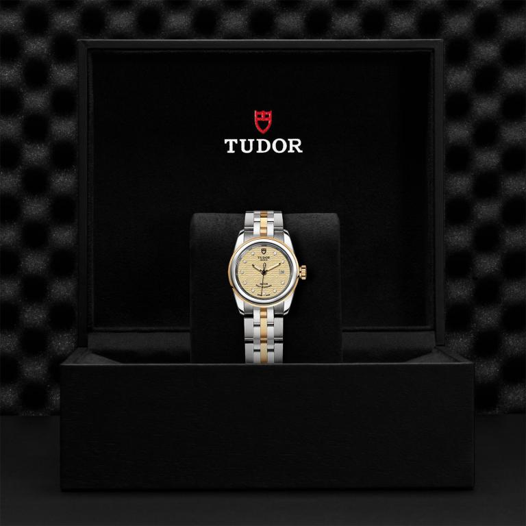 TUDOR Glamour Date slide 1