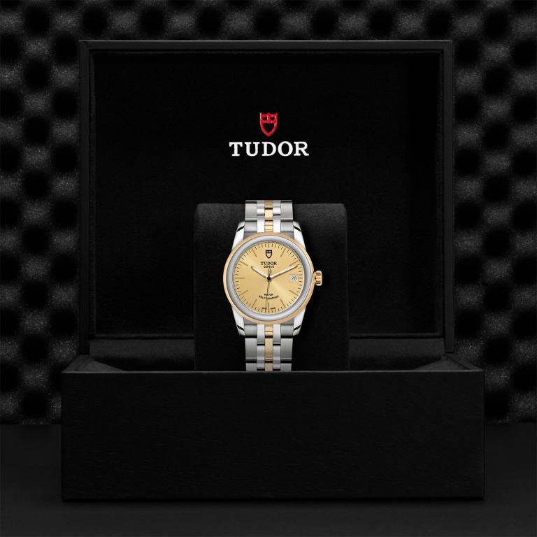 TUDOR Glamour Date slide 1